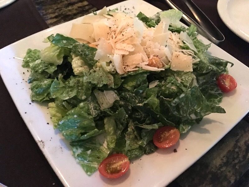 プライムタイムメニューのシーザーサラダ